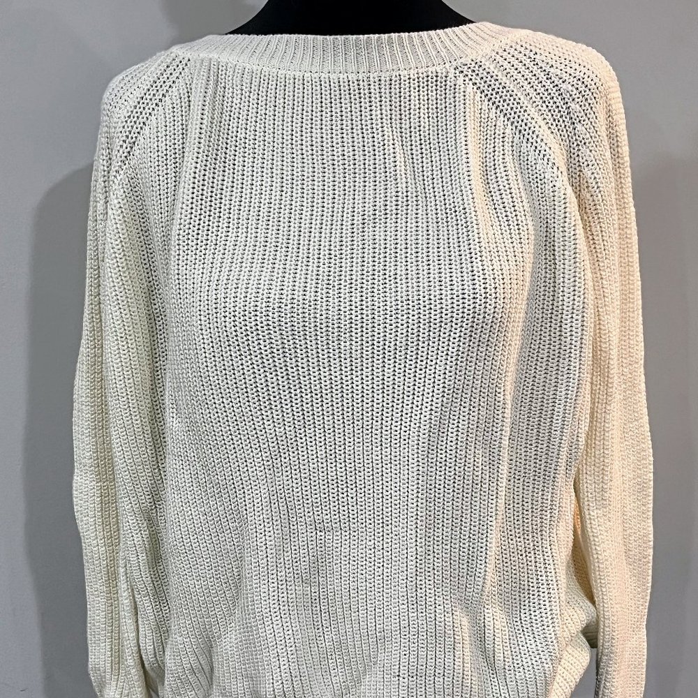 Lulus, Cream Sweater, Size S